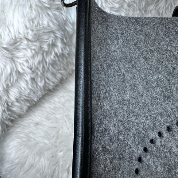 Hermes Evelyne Gen III Felt TPM Gray with Black Lining - Picture 12 of 14